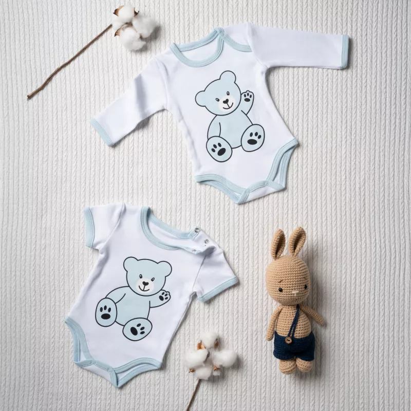 Body kurzärmelig - Body langärmelig für Jungen