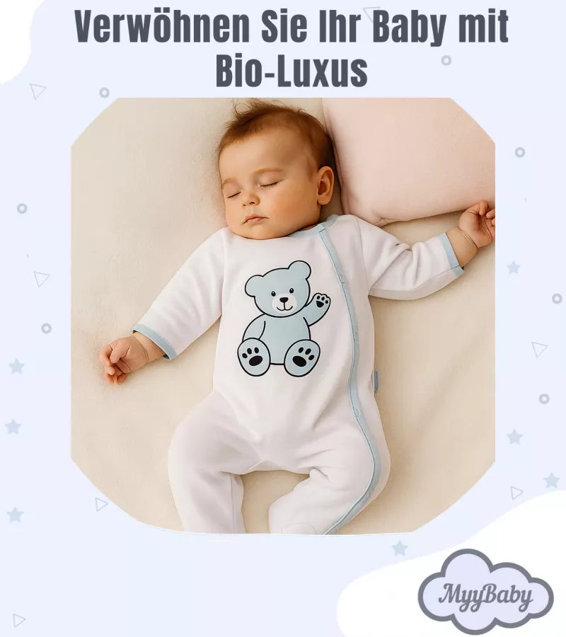 Strampler-Set mit Cardigan für Jungen