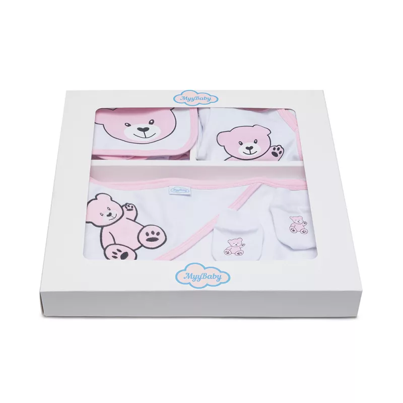 Neugeborenen Set, Erstausstattung Baby Kleidung, Geschenkset. für Mädchen