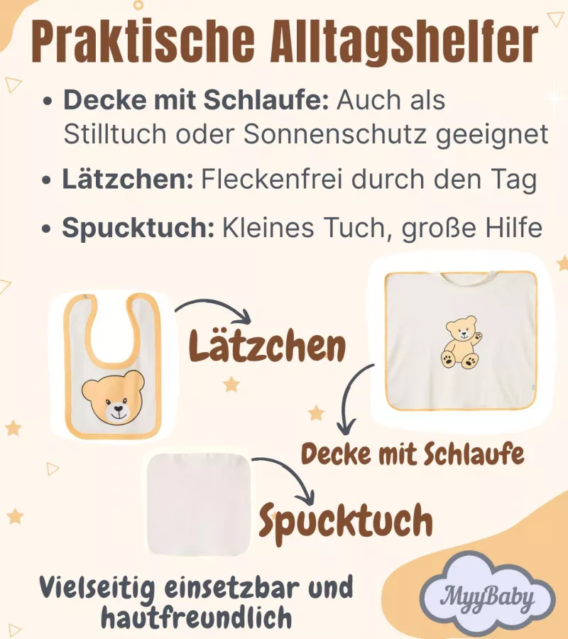 Neugeborenen Set, Erstausstattung Baby Kleidung, Geschenkset. für Neutral